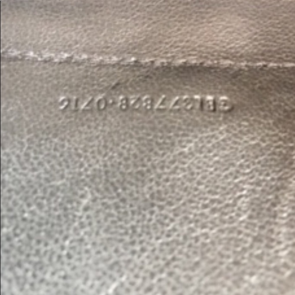 YSL wallet on chain Medium Nude poudre - Picture 6 of 7